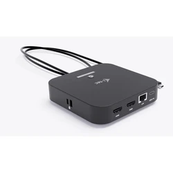 Docking Station i-tec USB-C Dual 2xHDMI 2x USB-C 4x USB-A (2x5Gbps) 100W LAN Audio