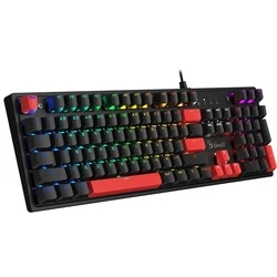 Gaming Πληκτρολόγιο A4 Tech Bloody S520N Fire Black (BLMS RED Plus Switch)
