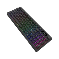 Gaming Πληκτρολόγιο Aqirys Atria Black