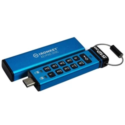 USB Flash 512GB Kingston IronKey Keypad 200 USB-C AES Encrypted