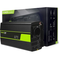 Inverter Αυτοκινήτου Green Cell 24V na 230V Modified sine wave 1000W