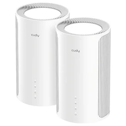 Router Cudy M11000(2-Pack) BE11000 2.5G Tri-Band Wi-Fi 7 Mesh Solution