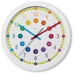 Ρολόι Τοίχου Hama Easy Learning SAL 222203 30 cm White