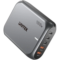 Φορτιστής Unitek 2xUSB-A 3xUSB-C GAN 188W