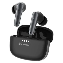 Bluetooth Handsfree Tracer S2 Quad ANC TWS BT Black