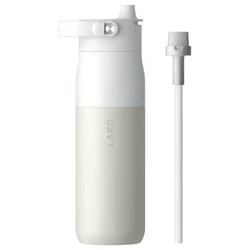 Θερμός LARQ Bottle Swig Top with straw 680ml granite white