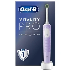 Ηλεκτρική Οδοντόβουρτσα Oral-B Vitality Pro Protect X Clean Lilac Mist lilac