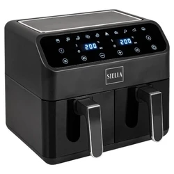 Air Fryer Stella Staf 2000-8D-C Dual Black