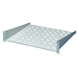 Αξεσουάρ για Καμπίνες Δικτύου Rittal fixed-mount equipment shelf, 400mm deep, 25kg, RAL 7035