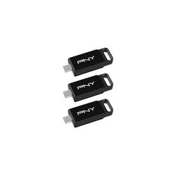 USB Stick 128GB PNY Elite USB 3.2 TYPE-C retail 3-Pack
