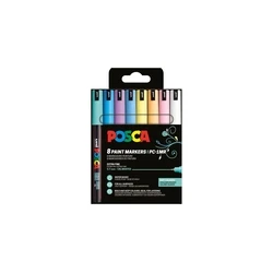 Μαρκαδόροι Posca Marker UNI PC-1MR 8-pack Set Soft Col