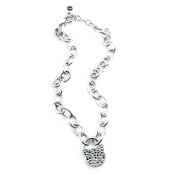Γυναικείο Κολιέ Necklace Karl Lagerfeld 5512238 (25cm) από Ατσάλι Grey