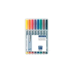 Μαρκαδόροι Staedtler foil pen Lumocolor M nonperm 8St