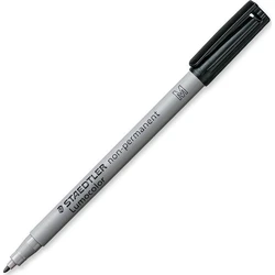 Μαρκαδόροι Staedtler foil pen Lumocolor non-perm M Black 10 pieces