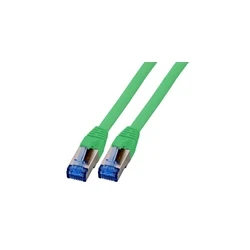 Καλώδιο Δικτύου EFB RJ45 Patchk. S/FTP Cat.6A Cat7 TPE superflex 1.50m Green