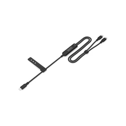 Καλώδιο Digitus 2-in-1 Ladekabel USB-C 140W, 1,8m Black