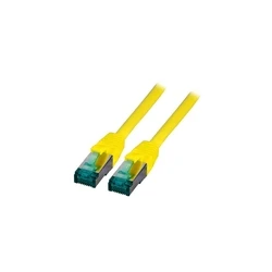 Καλώδιο Δικτύου EFB RJ45 S/FTP, Cat.6A, LSZH, 7.5m, Yellow