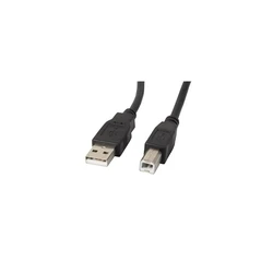 Καλώδιο Lanberg USB-A(M)->USB-B(M) 2.0 0,5m Ferrite sw