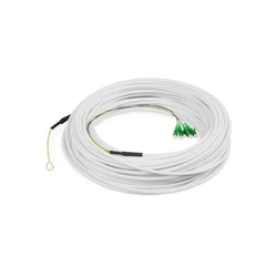 Καλώδιο Οπτικής Ίνας Digitus FTTH LC/APC 30m Singlemode 4 Fasern OS2