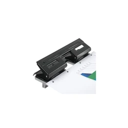Περφορατέρ Herlitz double hole punch 1.5 black with guide rail
