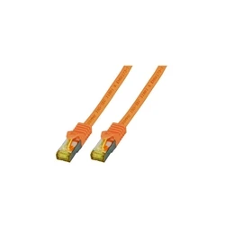 Καλώδιο Δικτύου EFB RJ45 S/FTP Cat.6A LSZH Cat.7 Rohk. 1.50m oran