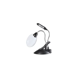 Μεγεθυντικός Φακός Wedo Pocket Table Magnifier with LED incl. Batteries, Black