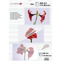 Ζελατίνες Πλαστικοποίησης Olympia DIN A2 175 Mic 25 pieces transp.