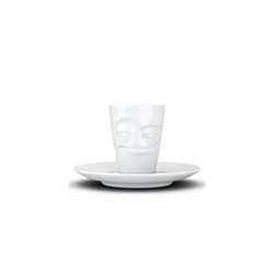 Κούπα FiftyEight Espresso Mug with handle 80ml - Mischievous White
