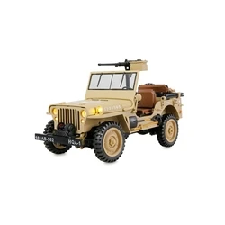 Τηλεκατευθυνόμενο Amewi Jeep Willys MB Scale Crawler 4WD 1:14 RTR sand 14+