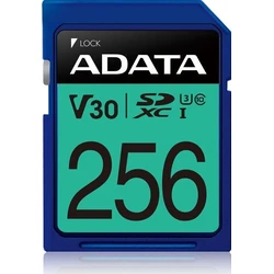 Κάρτα Μνήμης Sdxc 256GB Adata V30 Asdx256Gui3V30S-R