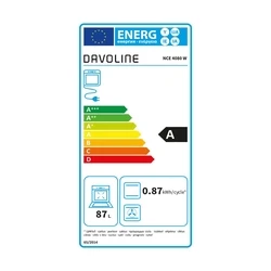 Κουζίνα Εμαγιέ Davoline NCE 4080 W