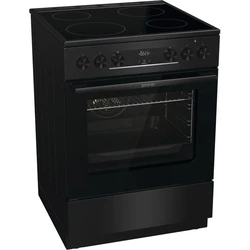 Κουζίνα Κεραμική Gorenje Gec6C40Bg Black