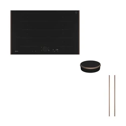 Επαγωγική Εστία Neff NFLIN80B0 T68YYY4C0 & Twist Pad Flex & 52.6cm Brushed Bronze Flex Design Kit