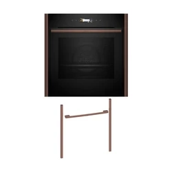 Εντοιχιζόμενος Φούρνος Neff NOV60E6B3 B59CR31Y0 & Brushed Bronze Flex Design Kit