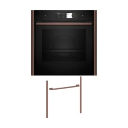 Εντοιχιζόμενος Φούρνος Neff NVS60P6B0 B69VY7MY0 & Brushed Bronze Flex Design Kit