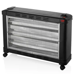 Σόμπα Χαλαζία LGP MAXI ELECTRICAL 3-BARRED 2100W Black (Με βαθούλωμα σε ένα σημείο στο πάνω μέρος, βλέπε εικόνα 2)