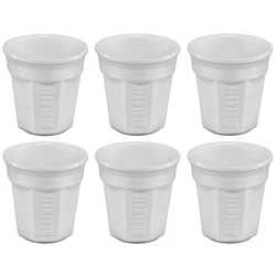 Bialetti Porcelain Espresso Cup Set White WSZBLTKUP0002 6pcs