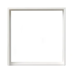 Πλαίσιο Διακόπτη GIRA 028203 adapter frame 50x50 square. System 55 pure White