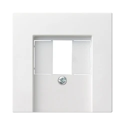 Πλαίσιο Διακόπτη GIRA 027603 cover TAE+Stereo+USB System 55 pure White