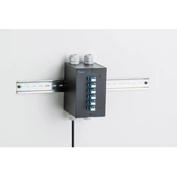 DIGITUS Fiber DIN Rail Patch Module 6x SC SX LC DX