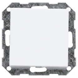 Πλαίσιο Διακόπτη GIRA 026827 Blind cover with support ring System 55 pure White matt