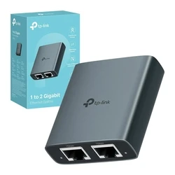 TP-Link Διαχωριστής Ethernet 2 Θυρών Gigabit Aluminum Alloy Case