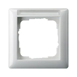 Πλαίσιο Διακόπτη GIRA 109103 frame 1f BSF pureWhite Standard 55