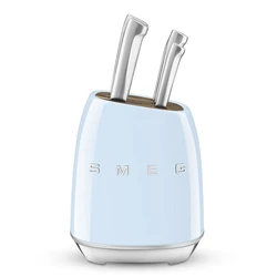 SMEG Σετ Μαχαιριών με Μπλοκ 50's Style Pastel Blue (KBSF02PB)