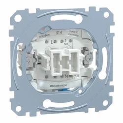 MERTEN MEG3154-0000 Τάστερ-Ενσωμάτωμα με ξεχωριστή επαφή σήμανσης, 1 πόλος (Schließer), 10 A, 250 V AC