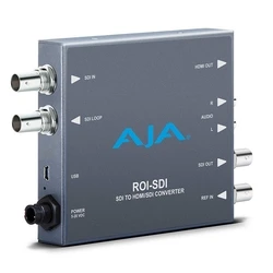AJA ROI-SDI 3G‑SDI σε 3G‑SDI/HDMI μετατροπέας σάρωσης (ROI)