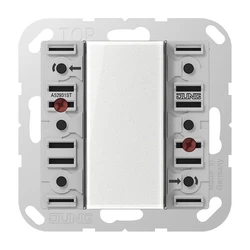 JUNG A 52931 ST KNX Tastsensor-Modul Universal, 3fach, F50, Serie AS/A