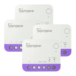 Sonoff Διακόπτης Ράγας WiFi 4-τεμάχια (MINI-RBS)
