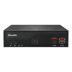 Shuttle XPC slim DB860 Barebone Slim Intel / SO‑DIMM DDR5 / Μαύρο