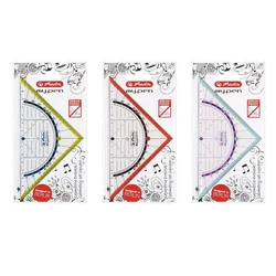 Herlitz my.pen Γεωμετρικό τρίγωνο 16 cm, χρωματιστό (assorted), 1τμχ σε blister